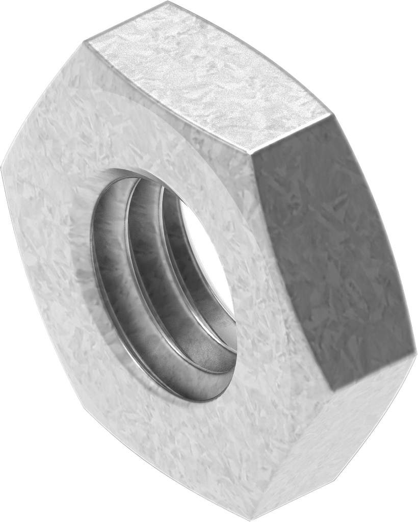 Sechskantmutter M6, Stahl verzinkt