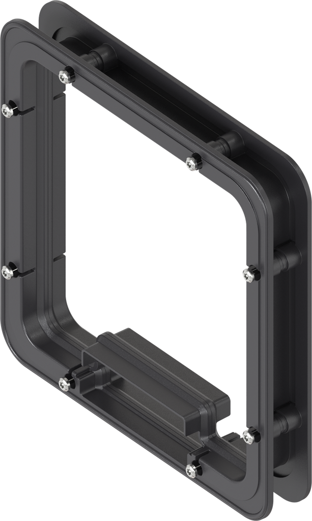 Spacer frame foamed for Ts = 30 mm, ABS black