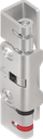 125° hinge for quick door installation, Zinc die and steel zinc-plated