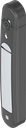 Swinghandle Agent E BLE, Zinc die white aluminium powder-coated and polyamide GF black
