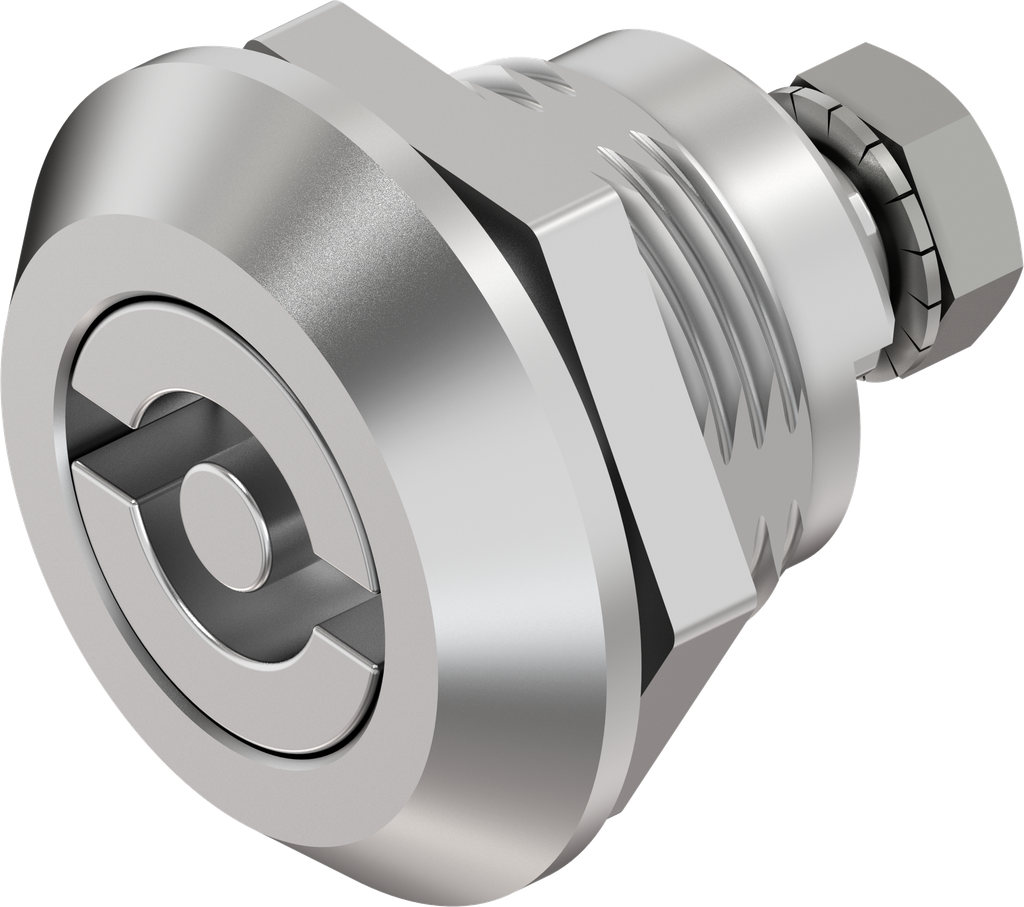 Vibration-resistant quarter turn double bit 5, Stainless steel AISI 316