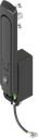 Flat swinghandle with electromechanical release; 