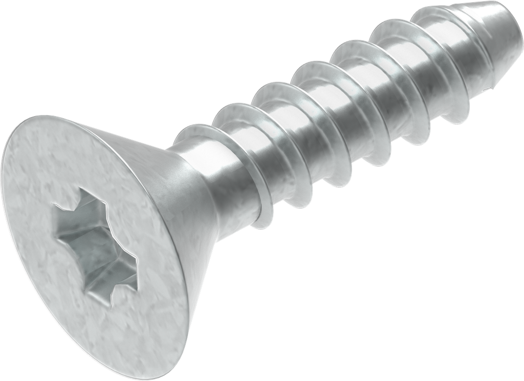 Senk-Blechschraube F 3,5 x 13, Stahl verzinkt