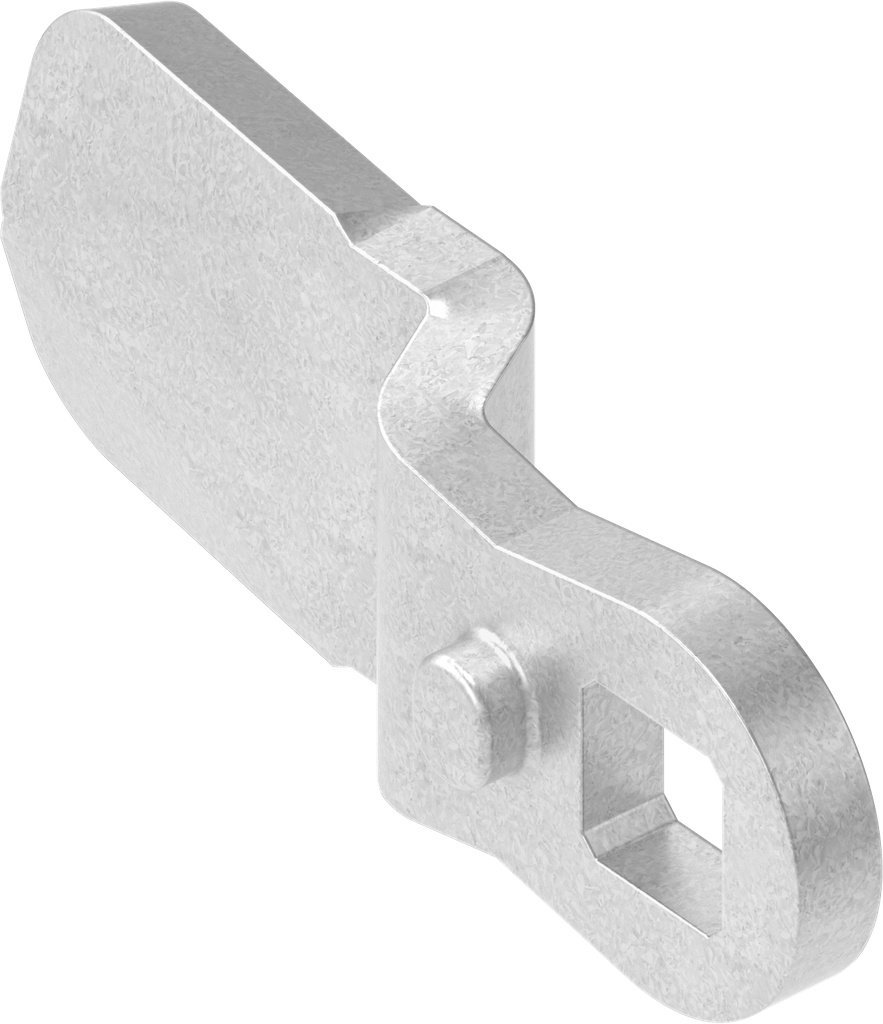 Zunge, Stahl verzinkt