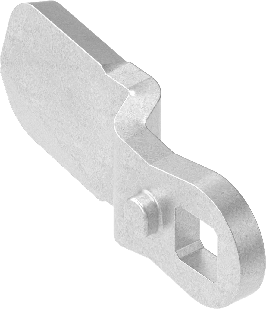 Zunge, Stahl verzinkt