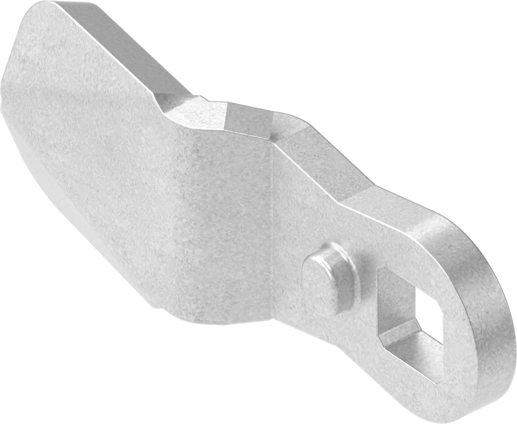 Zunge, Stahl verzinkt