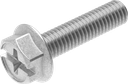 Sperrzahnschraube M6 x 25, Stahl verzinkt