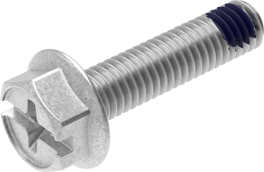 Locking screw M6 x 25, Steel zinc-plated