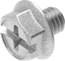 Locking screw M5 x 6, Steel zinc-plated