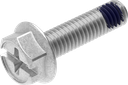 Sperrzahnschraube M6 x 23, Stahl verzinkt