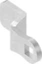 Cam without catch, Steel zinc-plated