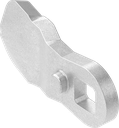 Cam, Steel zinc-plated