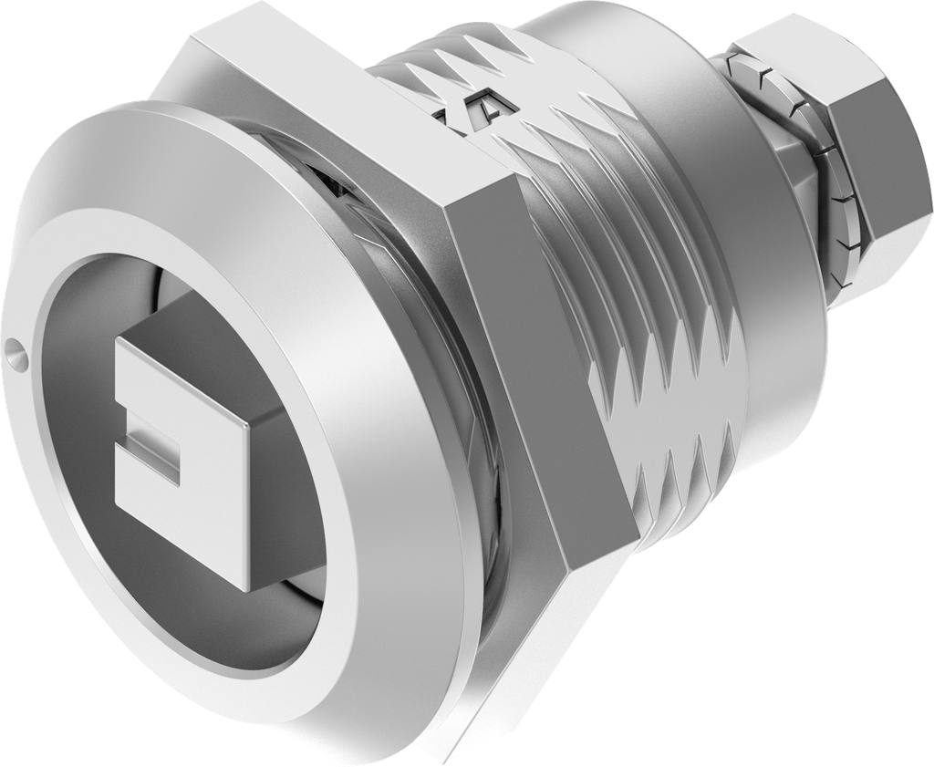 Compression latch railway version, Stainless steel AISI 316