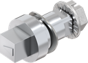 Insert square 8, Zinc die chrome-plated