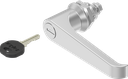 L-handle quarter turn, keyed EK 333, Stainless steel AISI 316