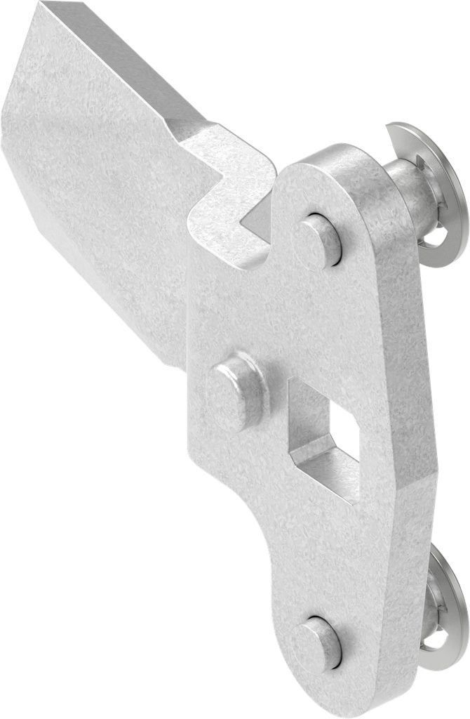3-Point cam, Steel zinc-plated