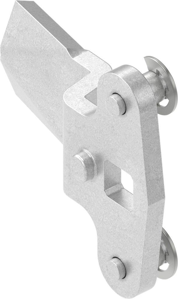 3-Point cam, Steel zinc-plated