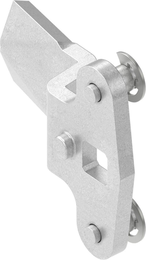 3-Point cam, Steel zinc-plated