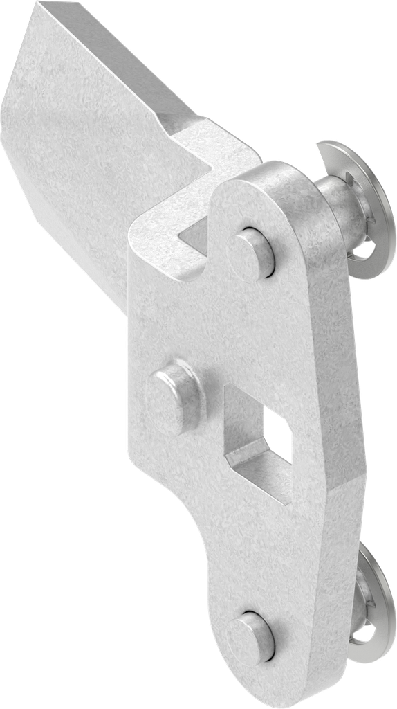 3-Point cam, Steel zinc-plated