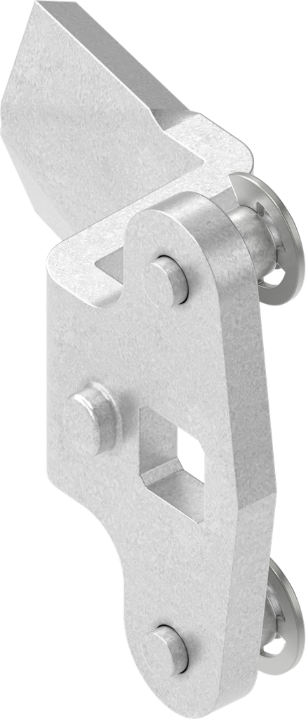 3-point cam, Steel zinc-plated