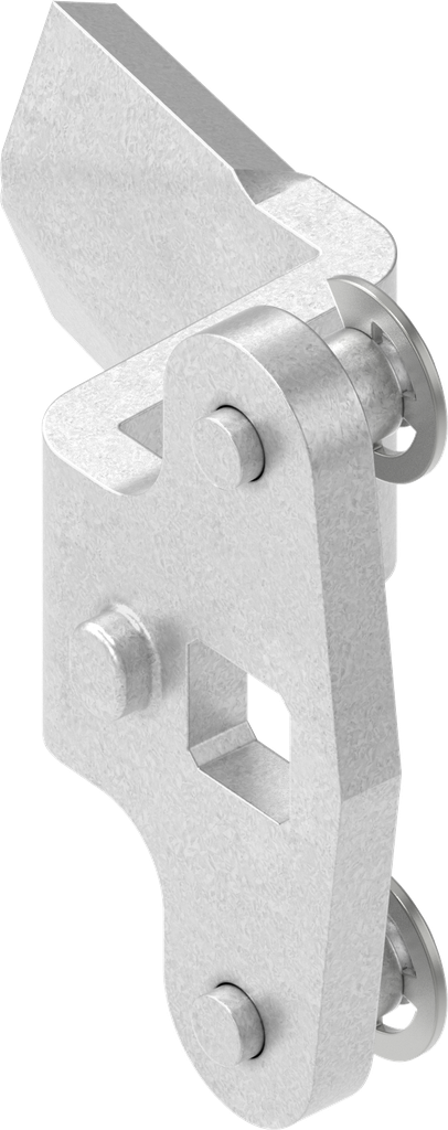 3-point cam, Steel zinc-plated