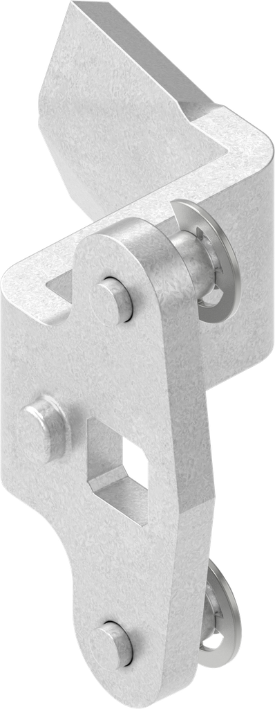 3-point cam, Steel zinc-plated