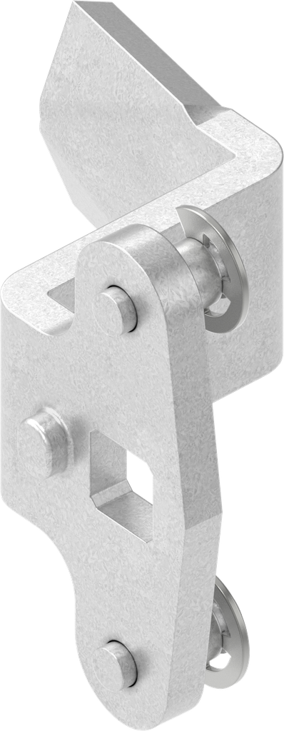 3-point cam, Steel zinc-plated