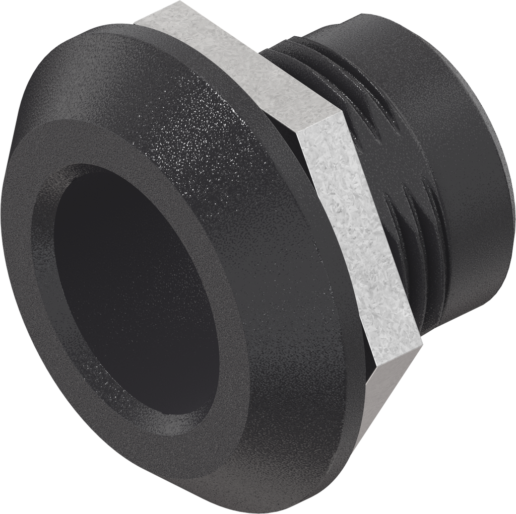 Gehäuse, Polyamid GF V0 schwarz