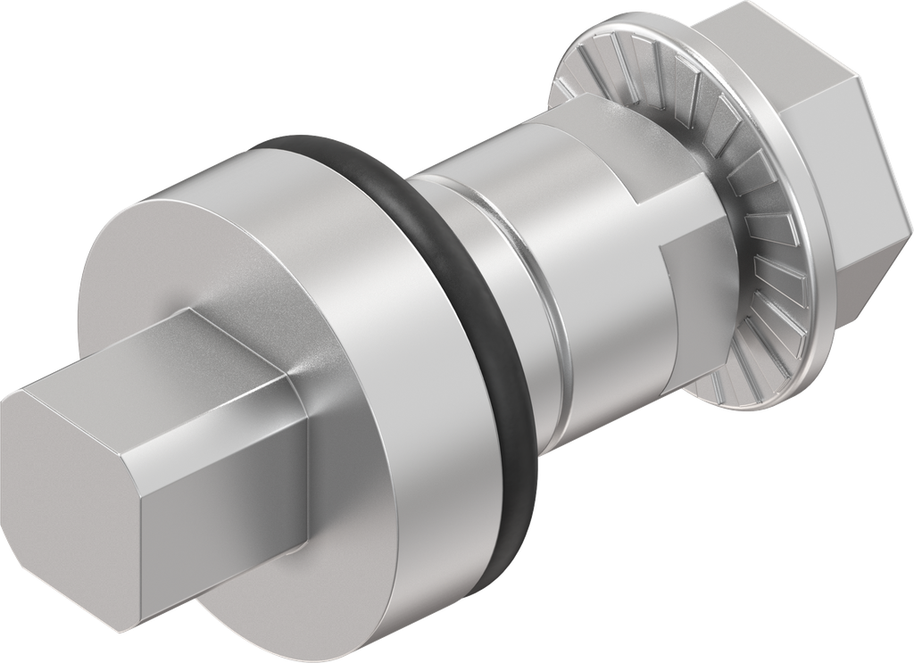 Insert square 7, Stainless steel AISI 304