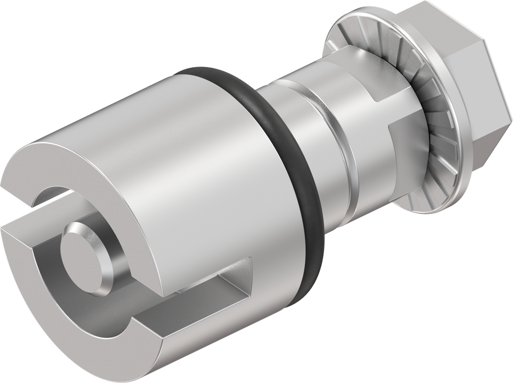 Inserto doble barra 5, acero inoxidable AISI 303