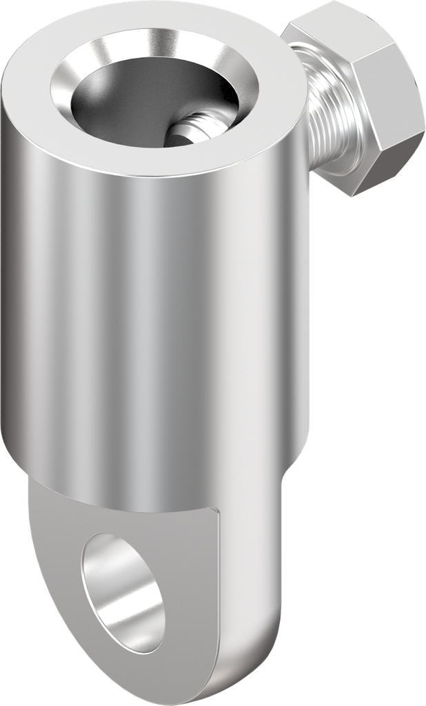 Adapter für Rundstange