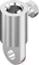Adapter für Rundstange
