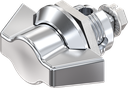 Wing knob quarter turn, non-keyed, Zinc die chrome-plated