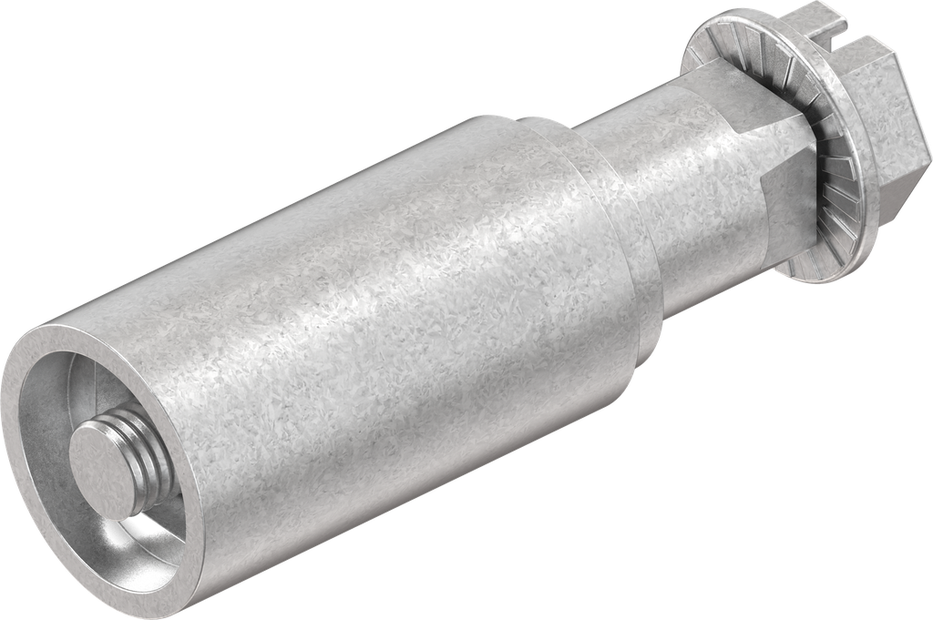 Adaptador, zamak bruto