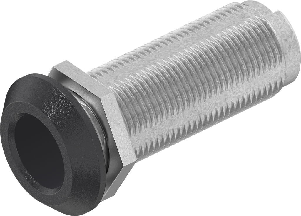 Carcasa, zamak recubierto de polvo negro