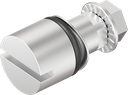 Insert slot 2 x 4, Stainless steel AISI 303