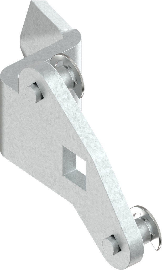 3-Point cam, right version, Steel zinc-plated
