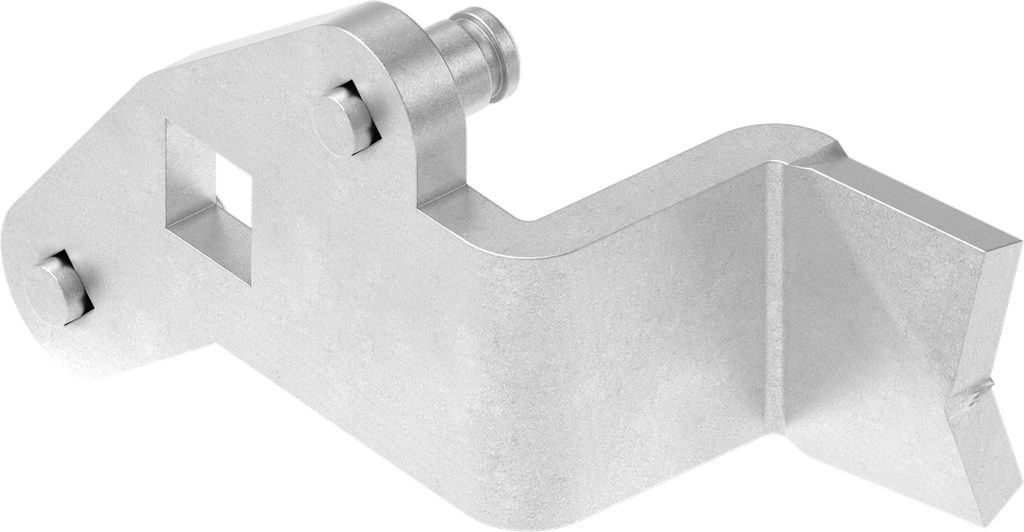 3-Point cam, left version, Steel zinc-plated