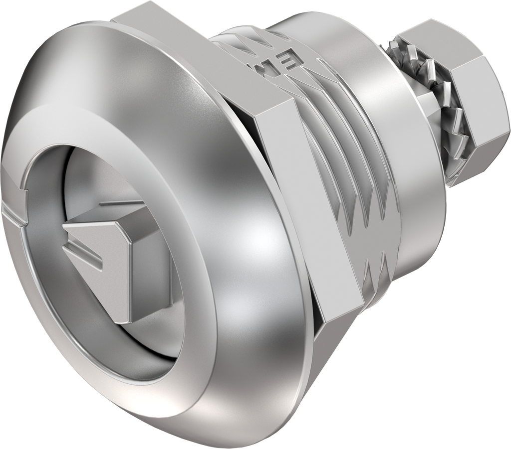Dreh-Spann-Verschluss Dreikant 8, Edelstahl AISI 316