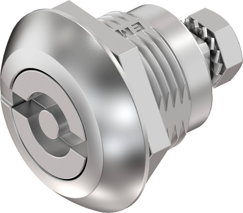 Dreh-Spann-Verschluss Doppelbart 5, Edelstahl AISI 316