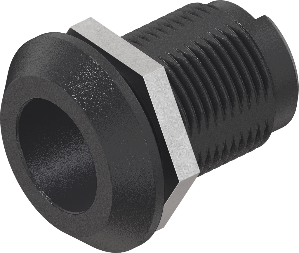 Carcasa, poliamida GF negro