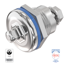 Cierre de compresión cuadradillo 8 para área higiénica, sector alimentario y médico, acero inoxidable AISI 316L