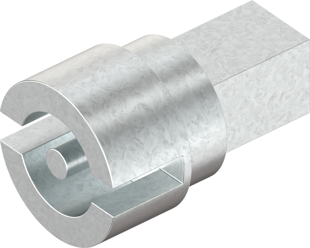 Insert double bit 3, Zinc die zinc-plated