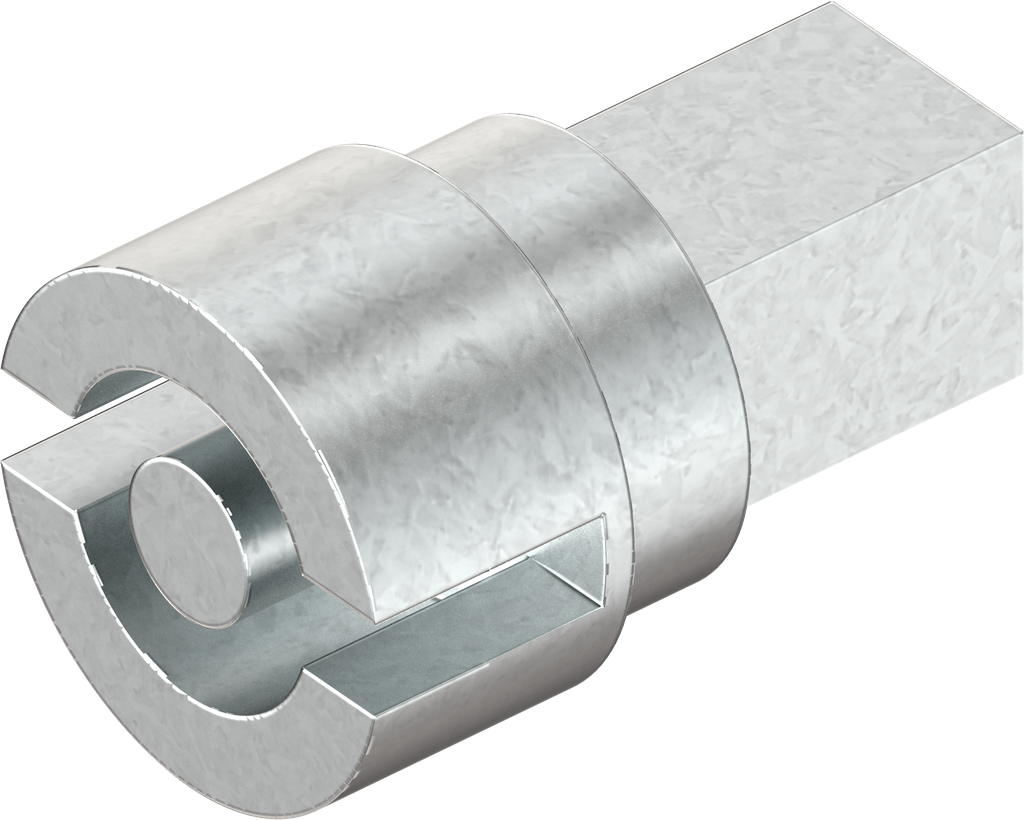 Insert double bit 5, Zinc die zinc-plated