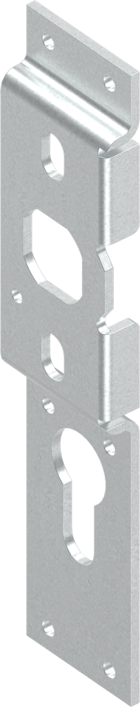 Lock support, Steel zinc-plated