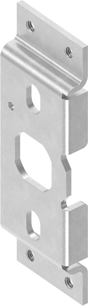 Schlossunterfütterung, Stahl verzinkt