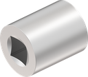 Kupplungsstück, Aluminium