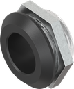 Key guide for square and triangular, Zinc die black powder-coated