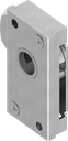 Quarter turn lock, right- and left version, Steel zinc-plated