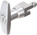 T-Griff Schließung EK 333, GD-Zn verchromt